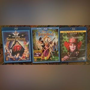 BlueRay Disney Movies